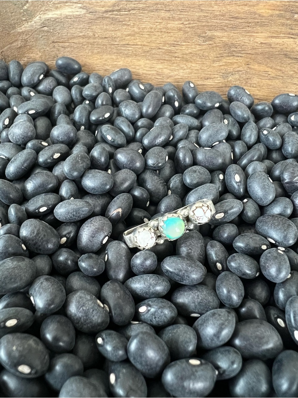 Sterling Silver Turquoise & Wild Horse Watch Band Charm